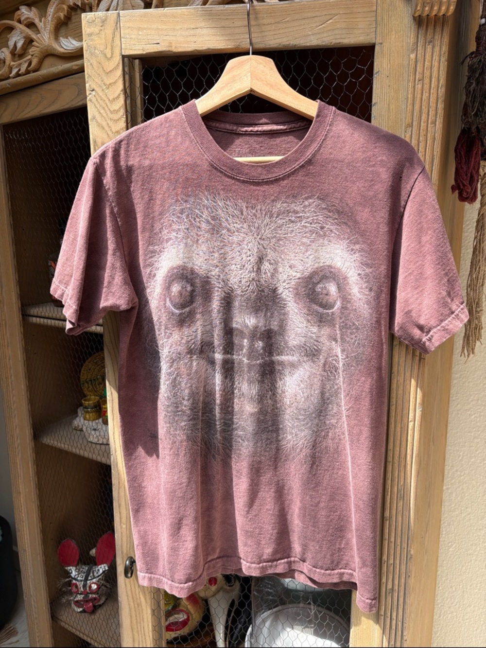 The Mountain Sloth Face Tie Dye T-Shirt